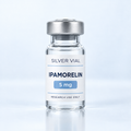 Флакон Silver Vial Ipamorelin 5 mg за изследователска употреба