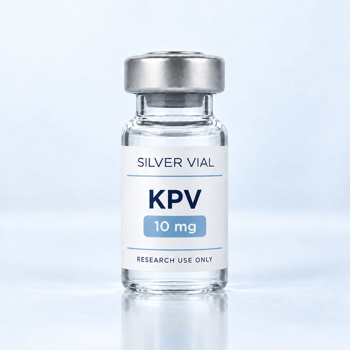 Флакон Silver Vial KPV 10 mg за изследователска употреба