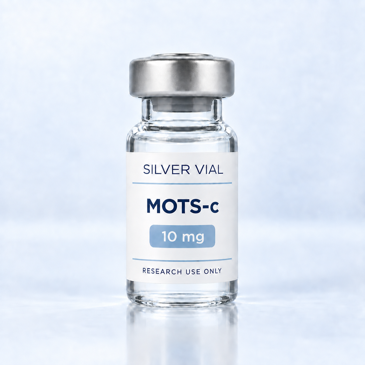 Флакон Silver Vial MOTS-c 10 mg за изследователска употреба