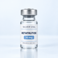 Флакон Silver Vial Retatrutide 10 mg за изследователска употреба